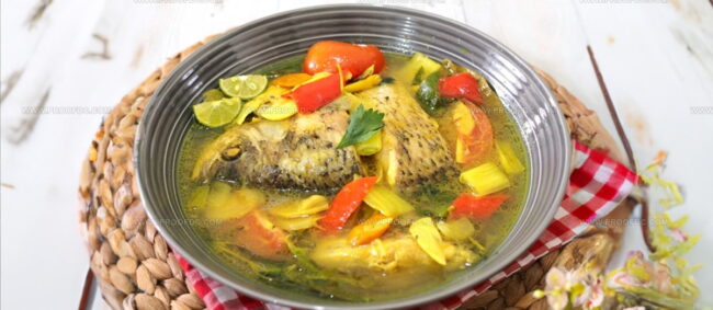 Fish Head Soup (Sup Kepala Ikan)