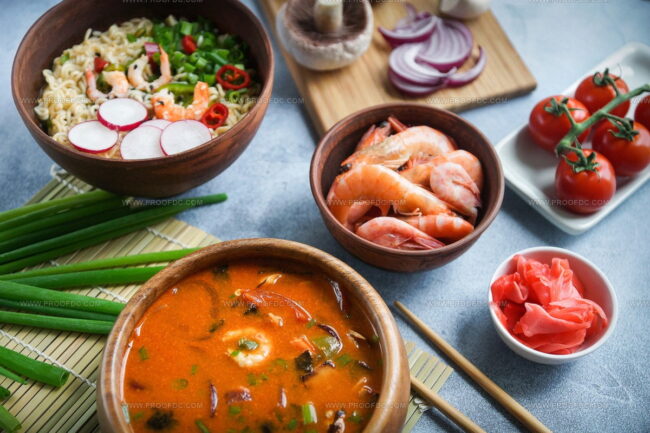 Do Asian Cultures Use Fermented Ingredients in Seafood Soups?