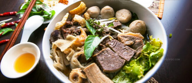 Thai Beef Noodles (Kuay Teow Neua)