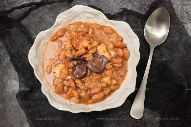 How Are Beans Typically Prepared for European Dishes?