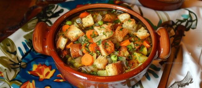 Chiapaneca Bread Soup (Sopa De Pan Chiapaneca)