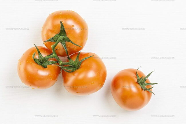 Orange Peach Tomatoes
