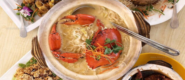 Crab Bee Hoon Soup